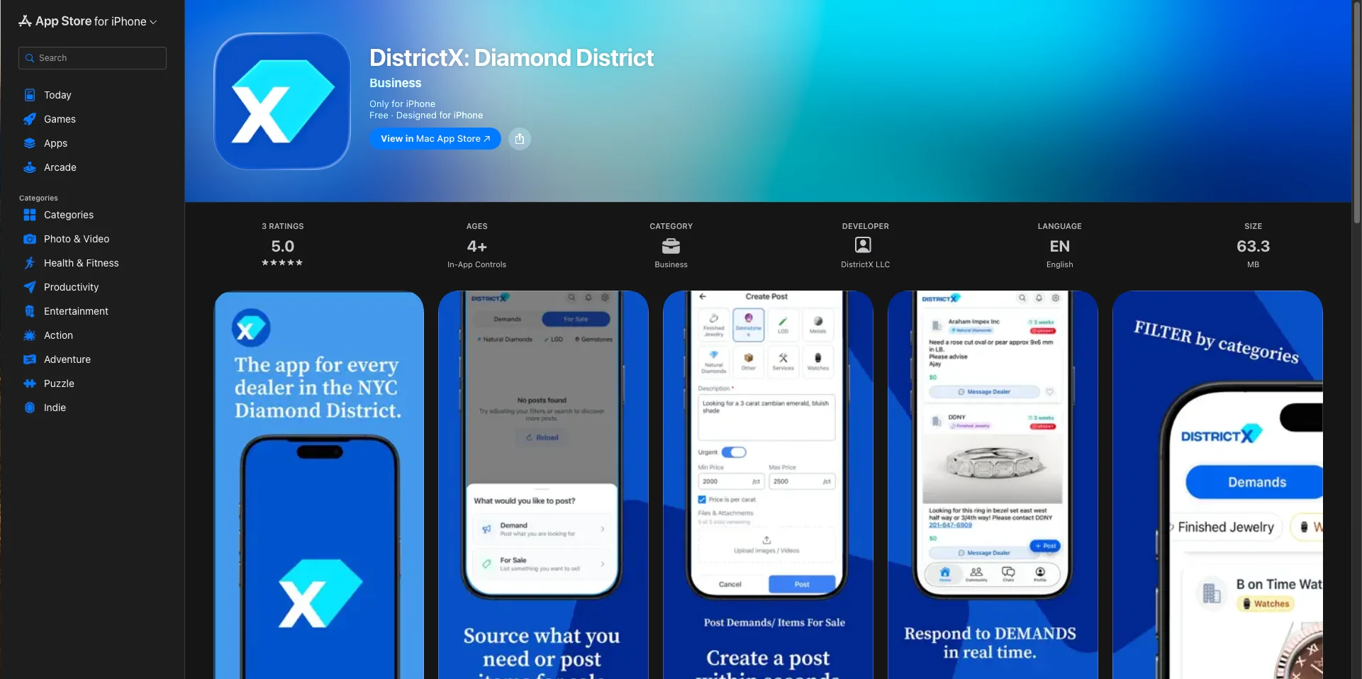 DistrictX Mobile App