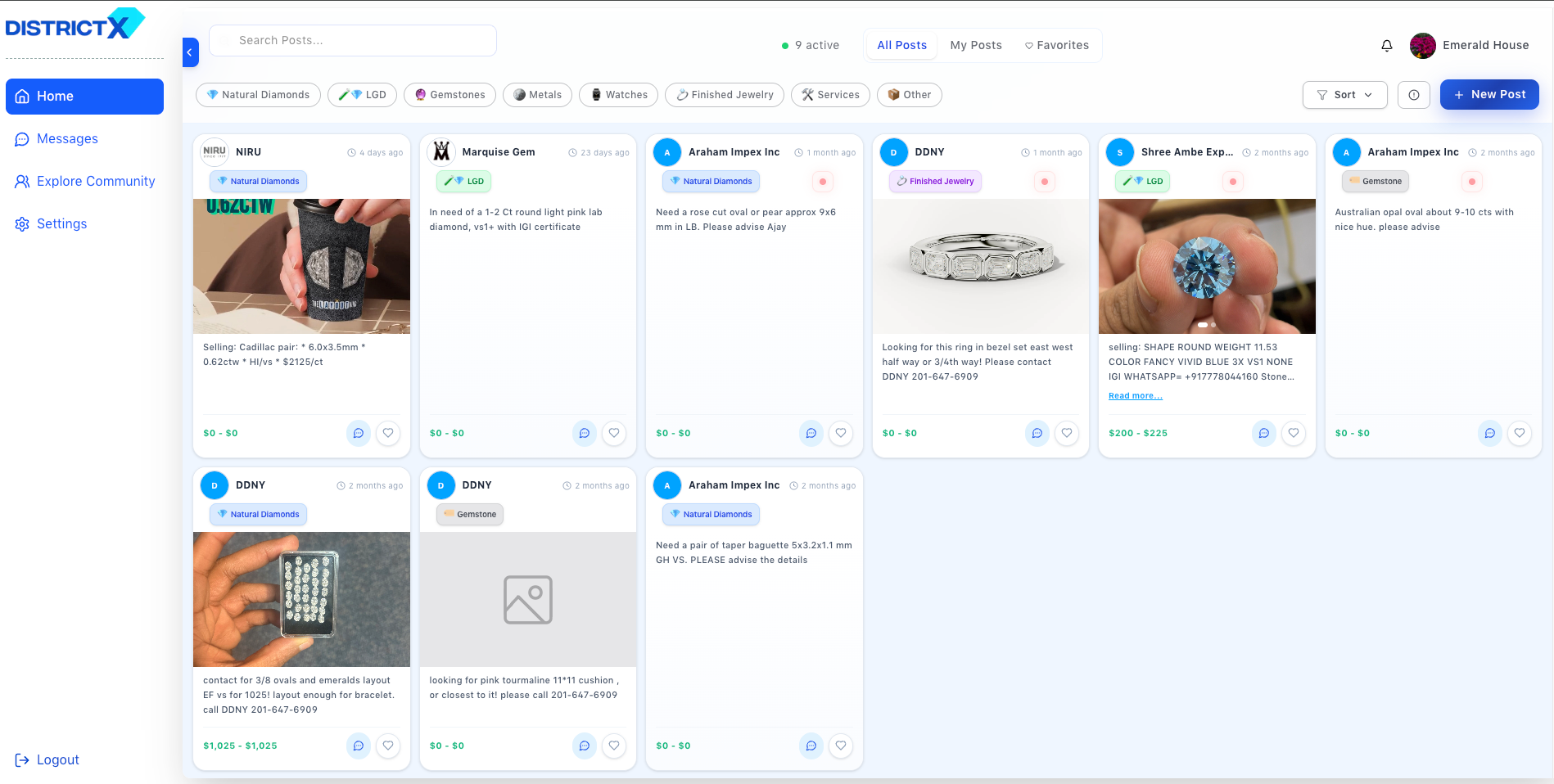 DistrictX: A Specialized B2B Marketplace for the Gem & Jewelry Industry